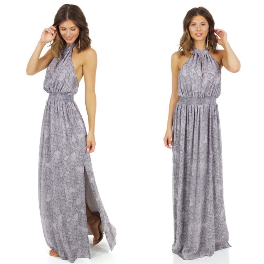 NWT Medusa Snake Maxi Dress The Jetset Diaries Size XS